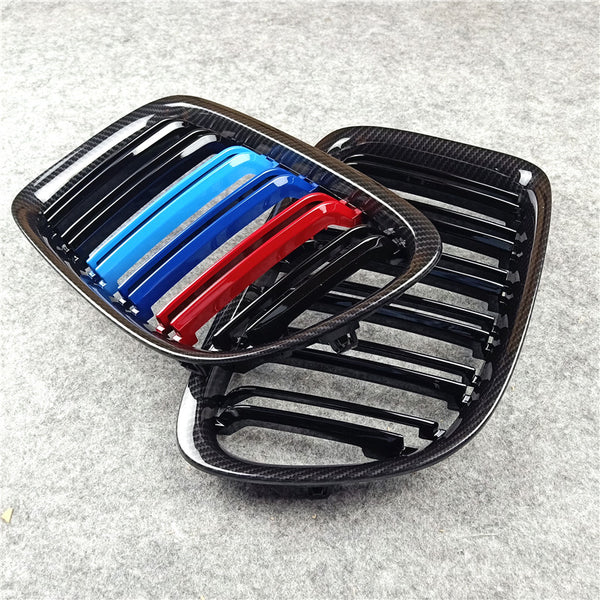 M Document-calandre en carbone pour BMW, F20, F22, E46, E90, E92, F30, F34, F32, G30, E60, F10, E84, F48 Bery Tage, X5, X6, F