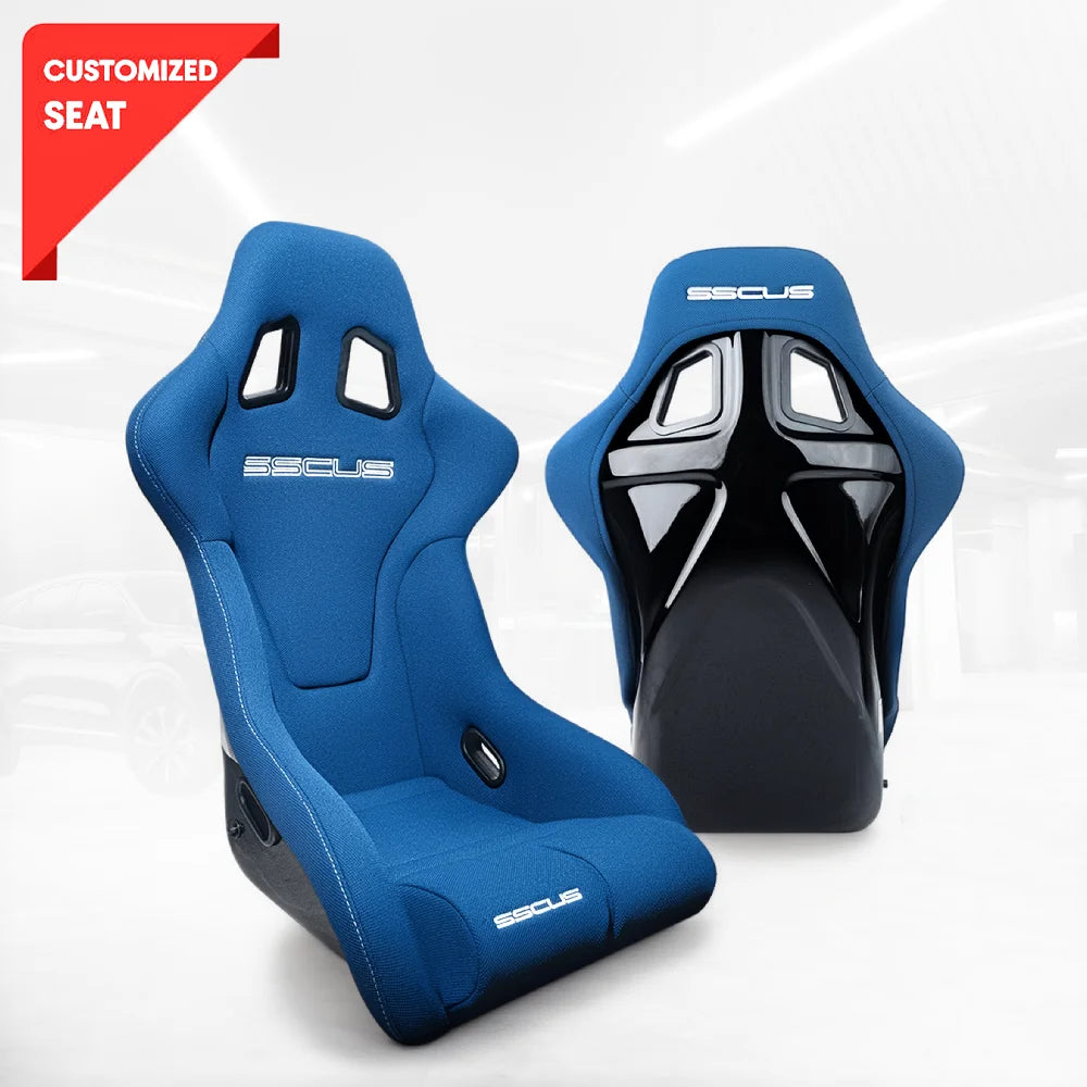 Premium Lightweight APEX FRP Fabric Racing Seat | Full Bucket Sport Seat | Made in Malaysia Export Quality