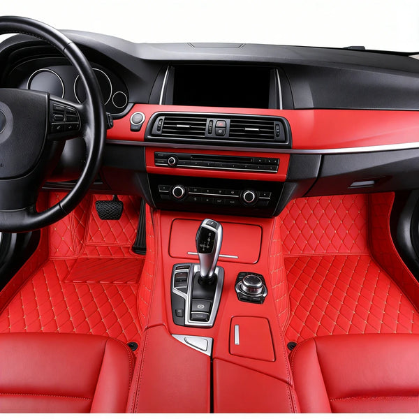 Tapis de sol automobile sur mesure pour Renault Megane RS XFB 1.8L 2020-2025 5 places, protection intégrale anti-salissure et