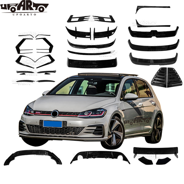 Accessoires automobiles pour VW Golf Mk7 Mk7.5 R R-Line Gti Gtd Gte