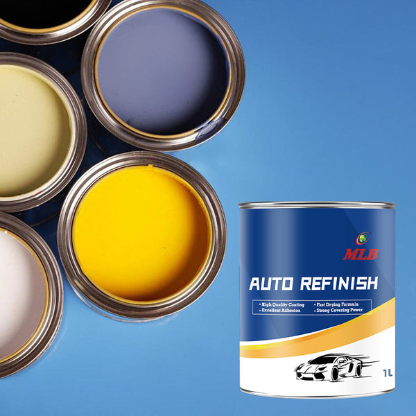 Peinture automobile caméléon à particules fines