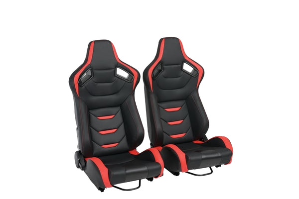 Siège baquet CS-002 pour simulateur — coque carbone — vue 2