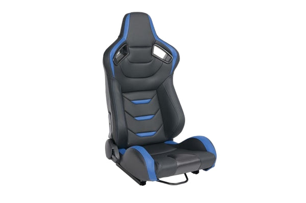 Siège baquet CS-002 pour simulateur — coque carbone — vue 3