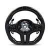 Volant carbone chauffant à vibration et écran LED pour BMW X3M, X5M et Série M