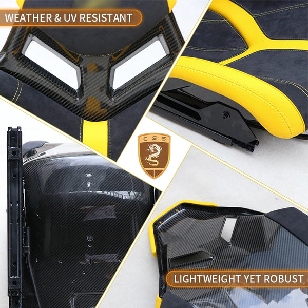 Siège Baquet Carbone Sec SVJ style – Lamborghini – Version 2