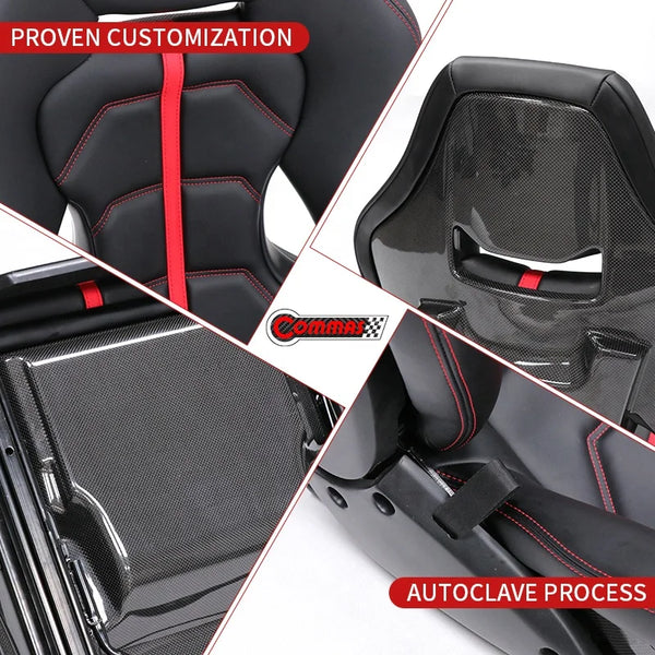 Siège Baquet Carbone Sec – Ferrari