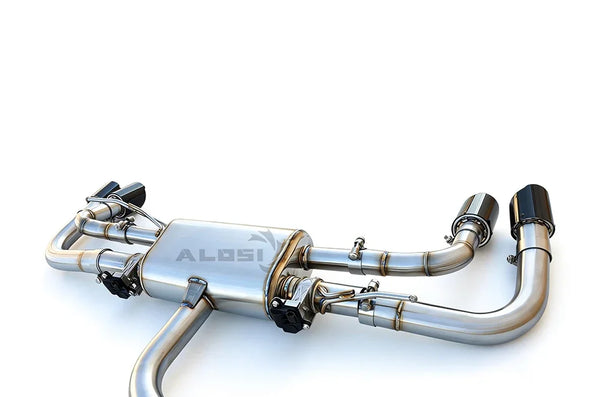Ligne d’échappement à valves inox Audi A3 1.8T/2.0T, 2012–2020