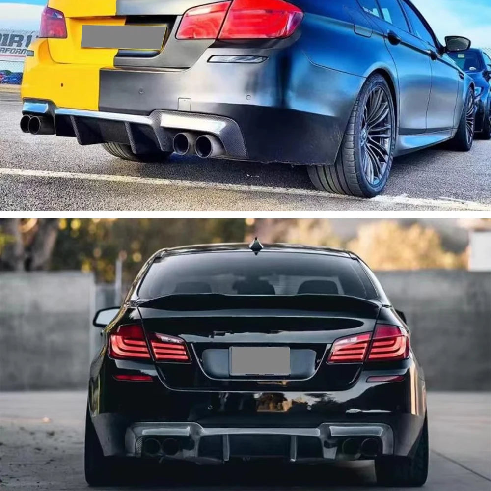 Diffuseur Arrière Carbone Style MP pour BMW Série 5 F10/M5 – Carrosserie & aérodynamique | OURANE.COM