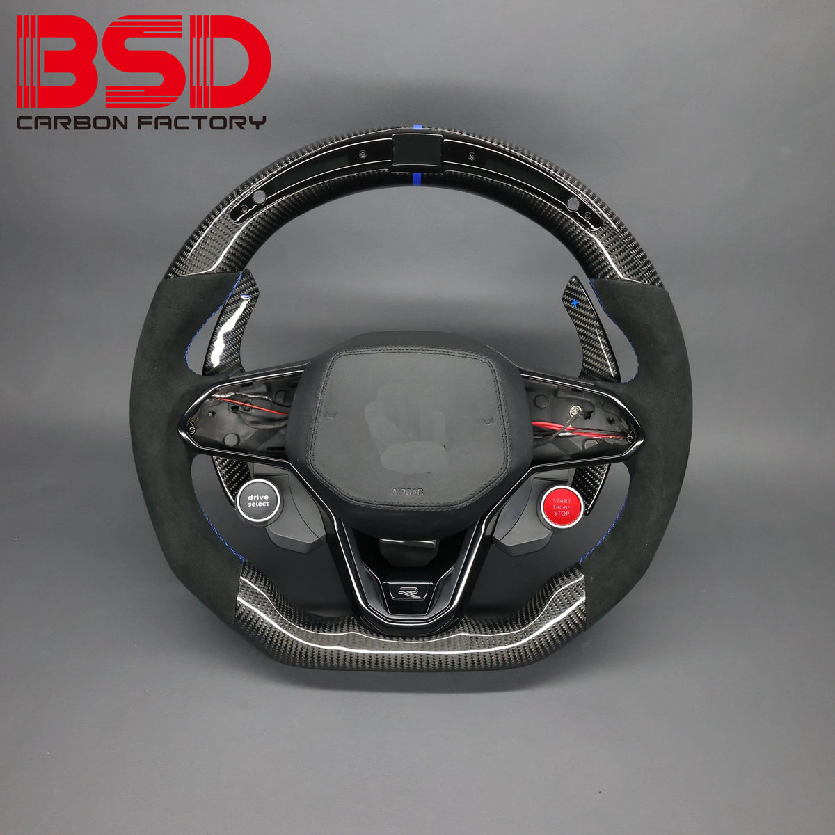 Volant Fibre de Carbone LED – Volkswagen, Golf – Version 2