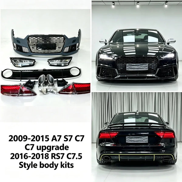 Kit carrosserie style RS7 C7.5 pour Audi A7/S7 C7