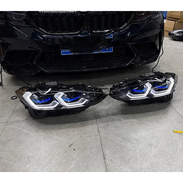 Phares laser avec feux de jour RGB pour BMW Série 4, M3 et M4