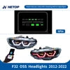 Phares LED DRL RGB HETOP style OSS – BMW Série 4 F32, M3 F80, M4 F82, 2012-2022