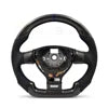 Volant carbone forgé rouge LED pour Volkswagen Golf 5/6/7 R, GTI et Polo