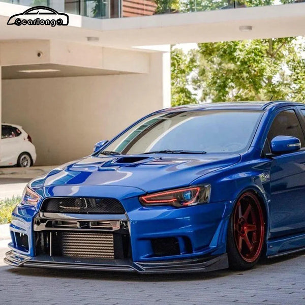 Pare-chocs avant style Evo Mitsubishi Lancer, 2009–2015 — vue 4