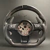 Volant carbone forgé rouge LED pour Volkswagen Golf 5/6/7 R, GTI et Polo