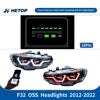 Phares LED DRL RGB HETOP style OSS – BMW Série 4 F32, M3 F80, M4 F82, 2012-2022