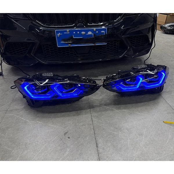 Phares laser avec feux de jour RGB pour BMW Série 4, M3 et M4