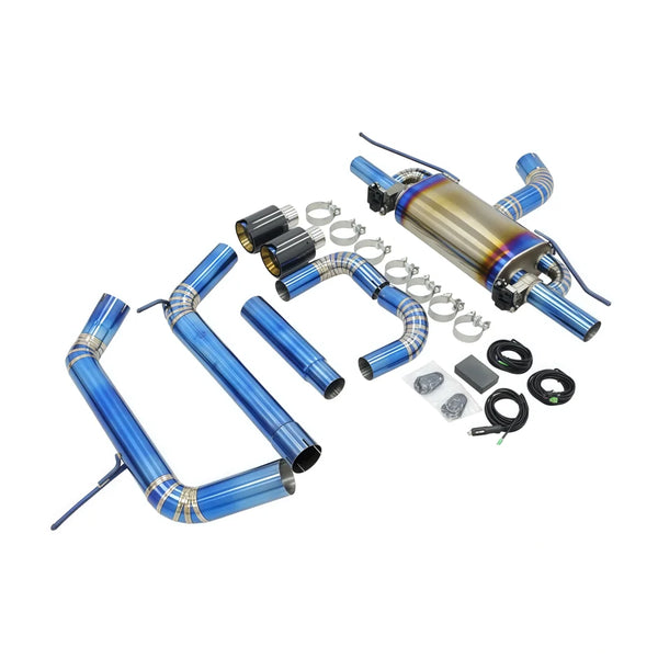 Ligne d’échappement à valves titane Golf 8 GTI 2.0T, 2020–2024