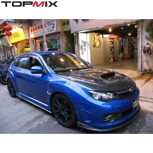 Bas de caisse carbone style CS Subaru WRX STI, 2007–2011 — vue 6