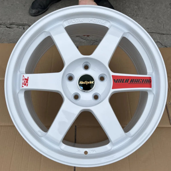 Jantes Forgées TE37 15-19 pouces – Entraxe 5x112/5x114.3/4x100 – Audi, Honda, Civic