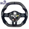 Volant carbone forgé cuir avec écran LED pour Volkswagen Golf 5 GTI