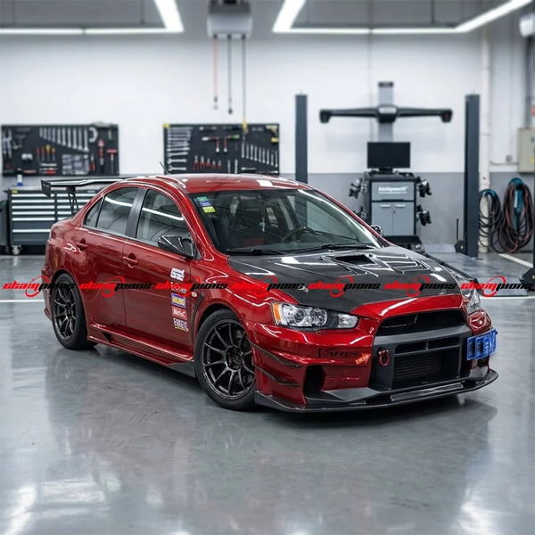 Kit carrosserie large FRP style JDM Mitsubishi Lancer EX — vue 4