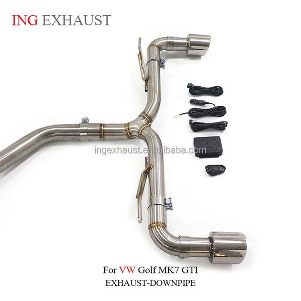 Ligne d’échappement à valve ING pour Golf 7 GTI — vue 6