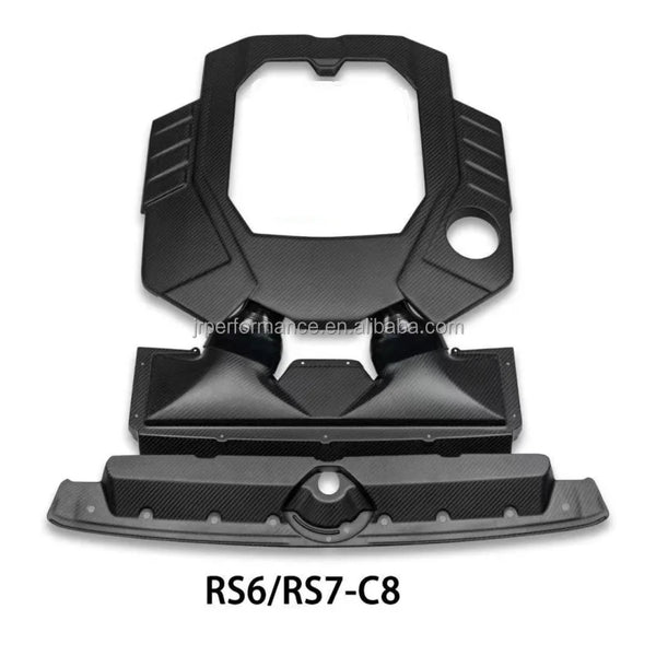 Kit admission carbone sec Audi RS6/RS7 C8 4.0T V8 — vue 1