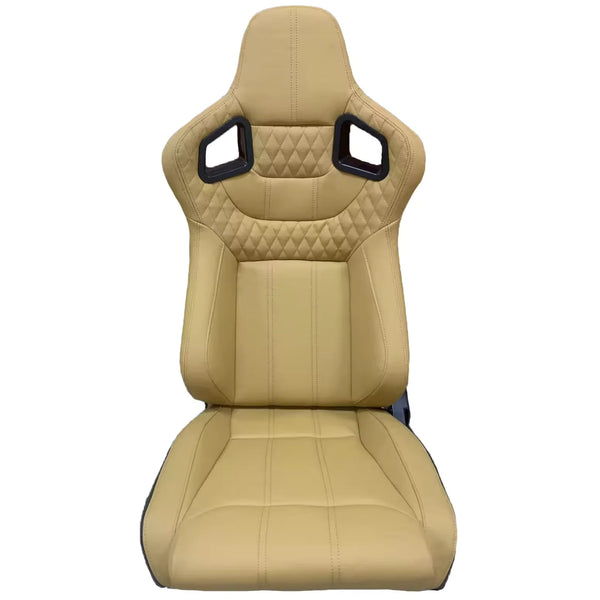 Bottom Mount Memory Foam Fixed Back Bucket Racing Seat