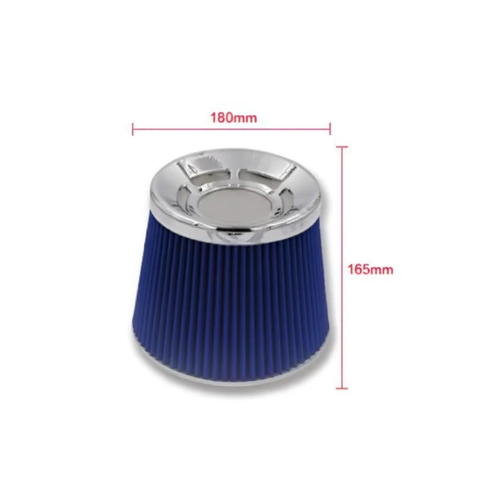 Filtre à air conique bleu ZCQR M0830, 160 × 155 mm