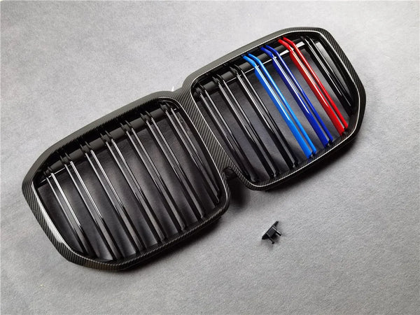 M Document-calandre en carbone pour BMW, F20, F22, E46, E90, E92, F30, F34, F32, G30, E60, F10, E84, F48 Bery Tage, X5, X6, F