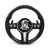 Volant carbone chauffant à vibration et écran LED pour BMW X3M, X5M et Série M
