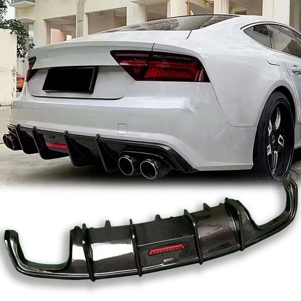 Diffuseur arrière style RS7 pour Audi A7/S7 C7.5 — vue 1