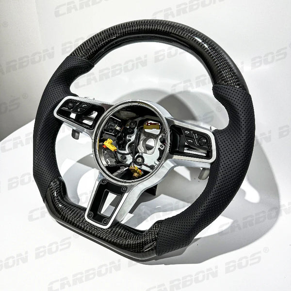 Volant Fibre de Carbone – Porsche, 911, Panamera