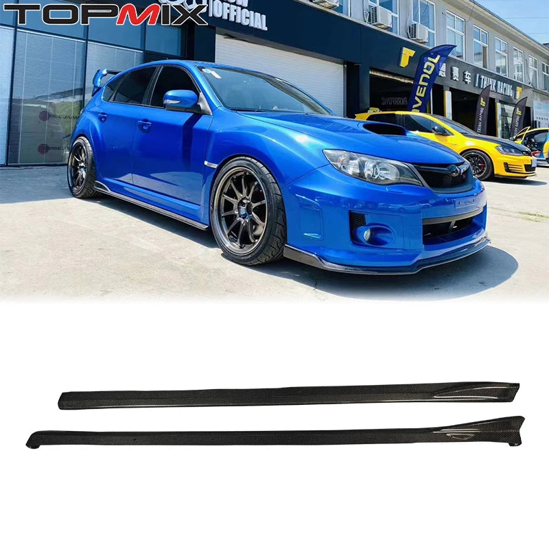 Bas de caisse carbone style CS Subaru WRX STI, 2007–2011