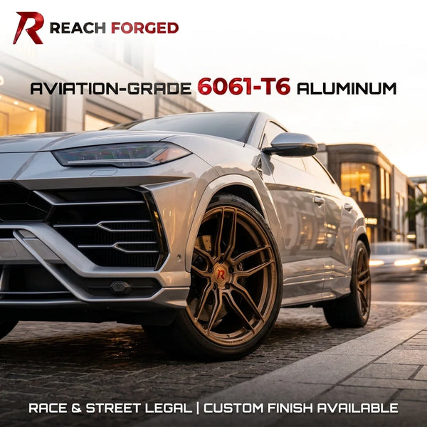 Jantes forgées monobloc 22 pouces 5x130 pour Lamborghini Urus