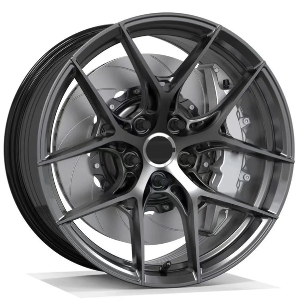 Jante Forgée Monobloc JDM Deep Lip 5 Branches