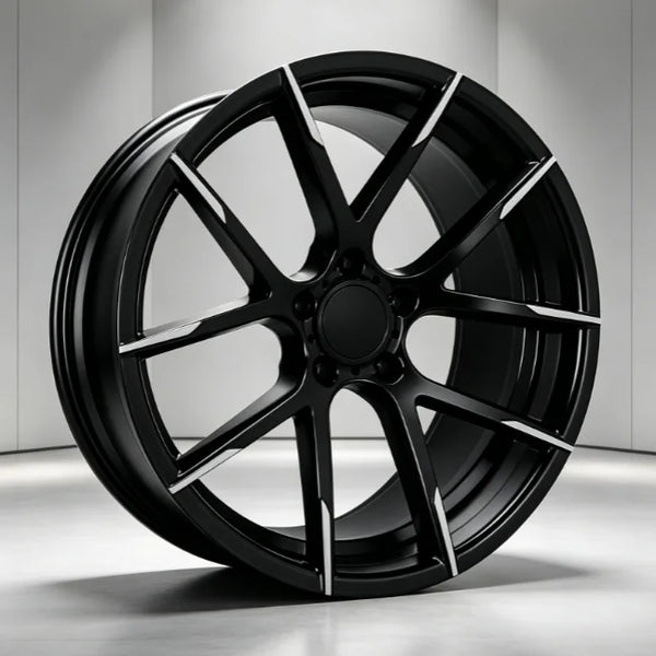 Jantes aluminium flow forming noires 5x112, 19–20 pouces — vue 6