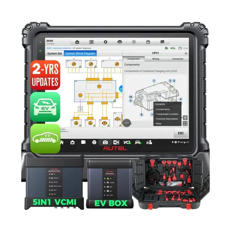 Valise de Diagnostic Autel MaxiSys Ultra EV 908 Lite – Programmation ECU – Diagnostic et outillage | OURANE.COM