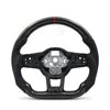Volant carbone forgé rouge LED pour Volkswagen Golf 5/6/7 R, GTI et Polo