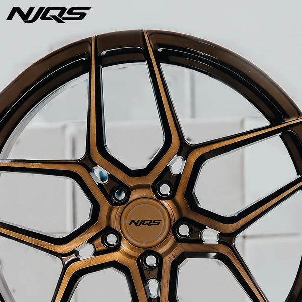 Jantes Forgées Monobloc Bronze Brossé – 19 à 22 Pouces Multi-Entraxe