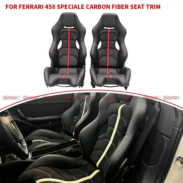 Siège Baquet Carbone Sec – Ferrari