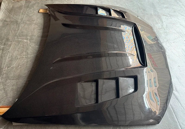 Capot carbone style KSS BMW Série 3 G20, dès 2019 — vue 2