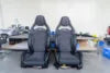 Sièges sport YLC cuir rouge et noir Mercedes Classe G W464, 2019–2024