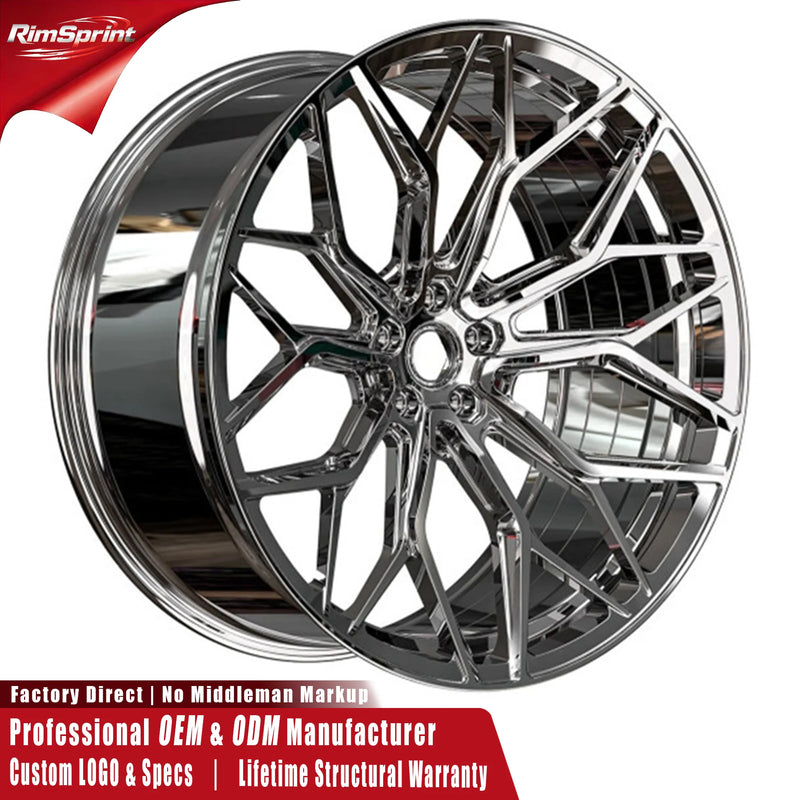 Jantes forgées WF X.HE-FF 15 à 24 pouces 5x112 pour SUV sportifs