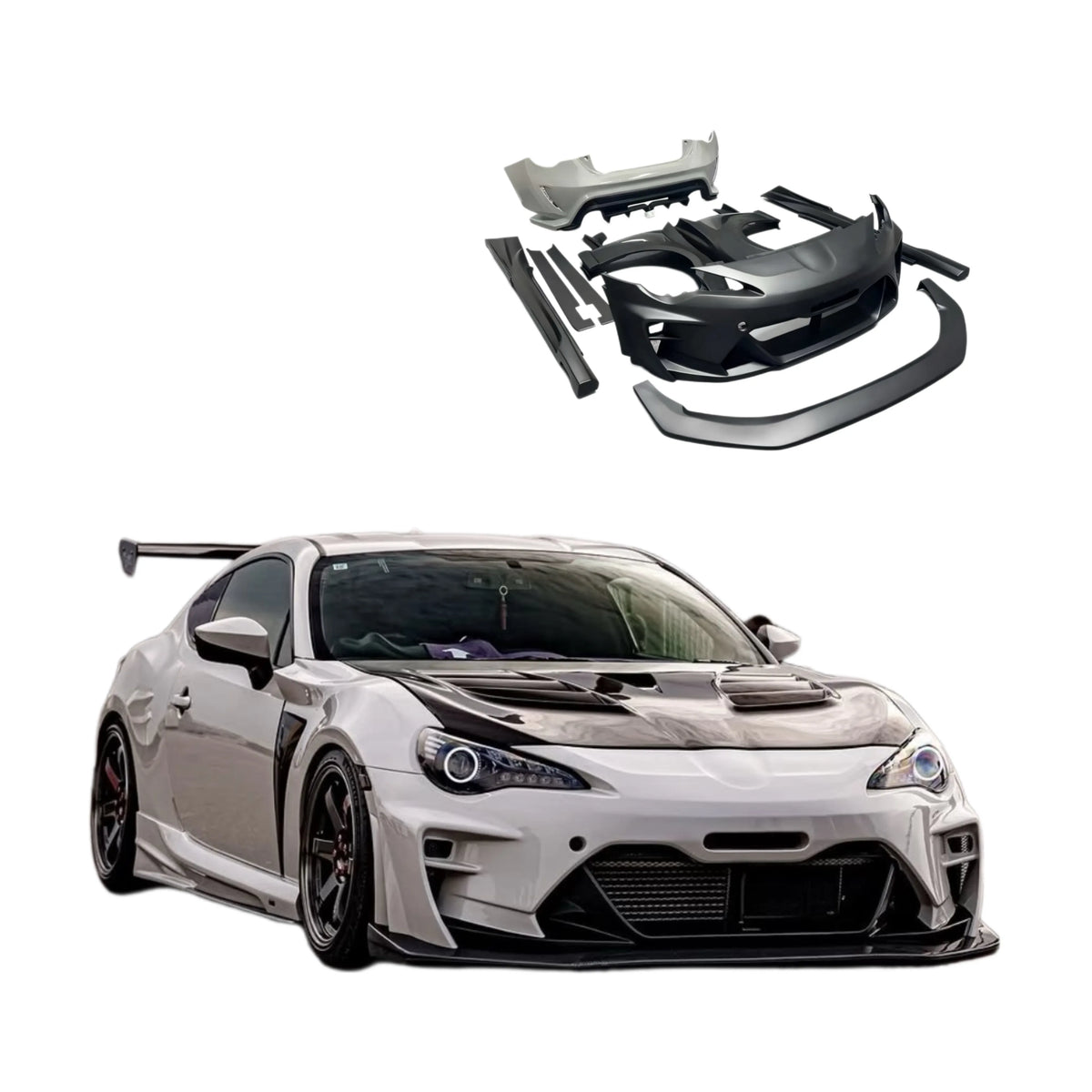 Kit carrosserie style VRS pour Toyota GT86, 2013–2020