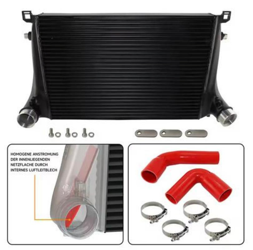 Kit tuyauterie échangeur aluminium pour Volkswagen Golf 8 R et GTI — EA888 génération 4 — vue 5