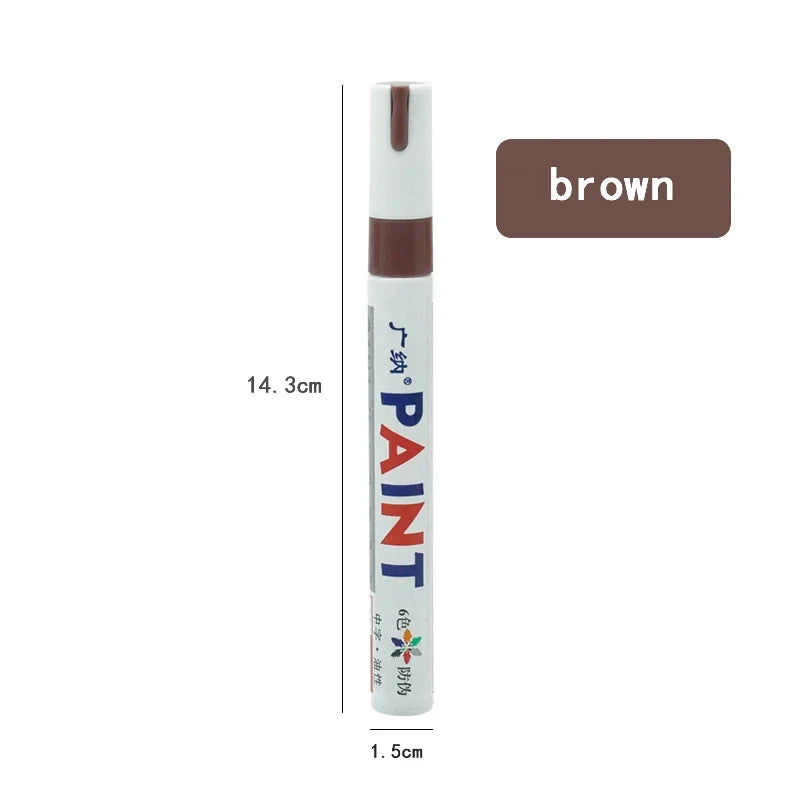 1/12Pcs Stylo Peinture Paint Markers Étanche Auto Pneu Oil-Based Stylo Peinture Lot Quick Dry et Permanent – Roues & freinage