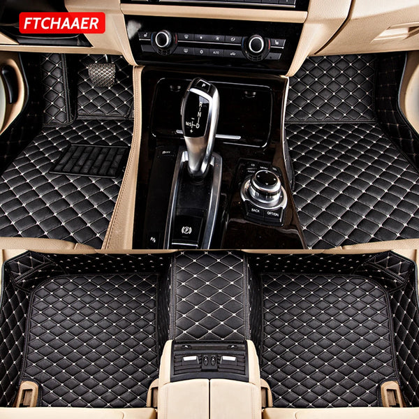 FTCHuto ER-Tapis de sol de voiture personnalisés pour VW, Golf Sportsvan, automobile Carpets, Foot Coche, Accessoires - OURAN