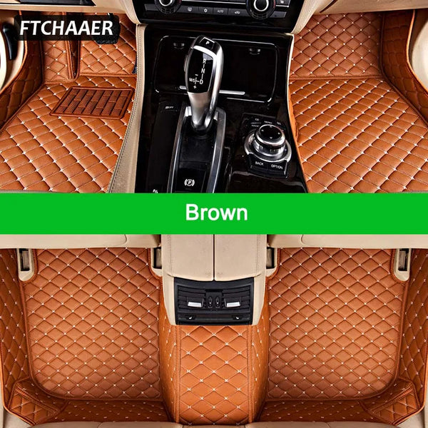 FTCHuto ER-Tapis de sol de voiture personnalisés pour VW, Golf Sportsvan, automobile Carpets, Foot Coche, Accessoires - OURAN